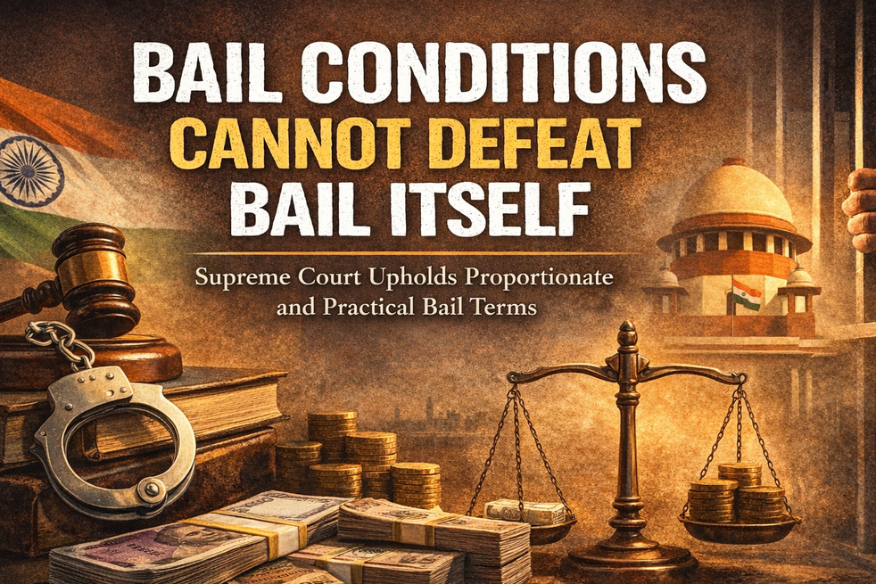 Bail Conditions Cannot Defeat Bail Itself - Cover Image